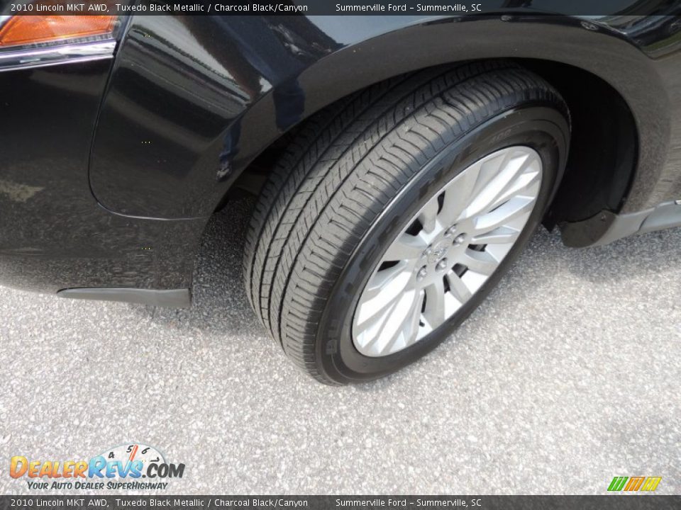 2010 Lincoln MKT AWD Tuxedo Black Metallic / Charcoal Black/Canyon Photo #21