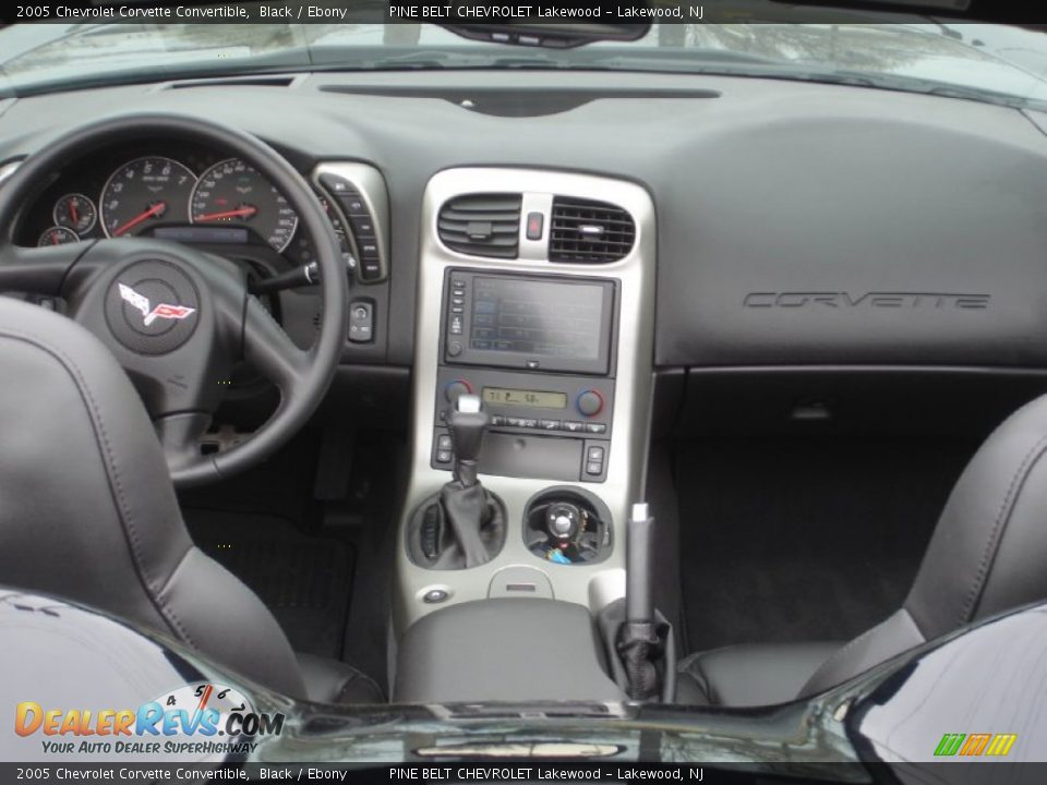 2005 Chevrolet Corvette Convertible Black / Ebony Photo #16