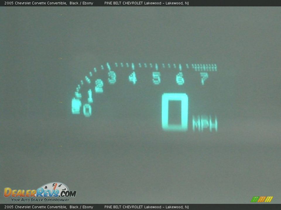 2005 Chevrolet Corvette Convertible Black / Ebony Photo #23