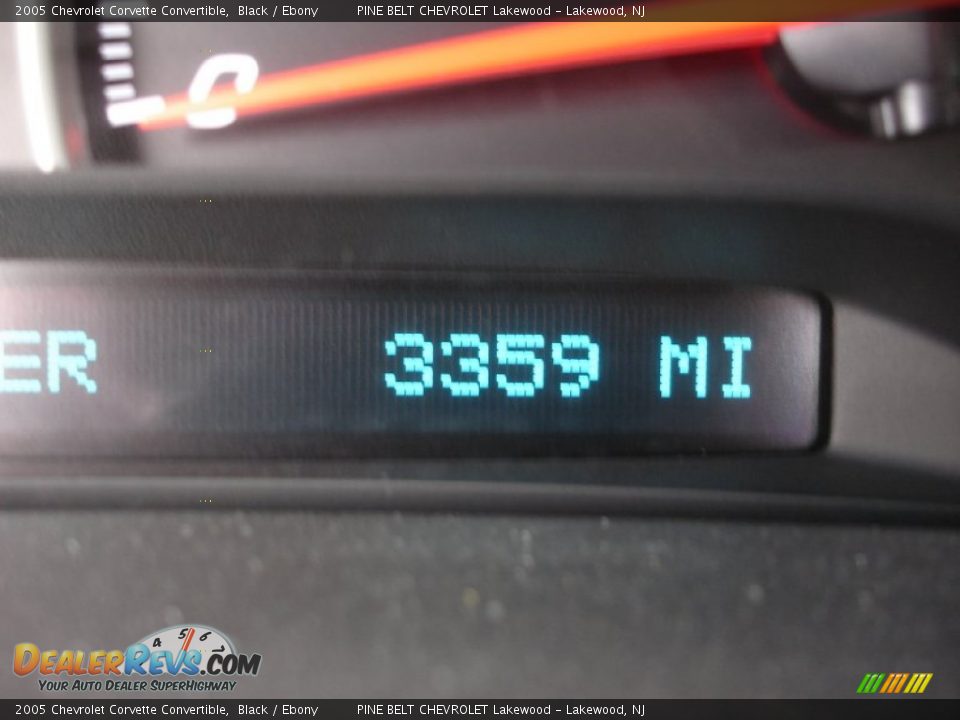 2005 Chevrolet Corvette Convertible Black / Ebony Photo #24