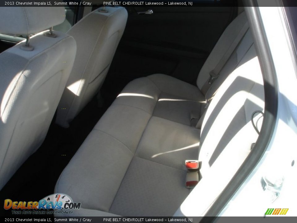 2013 Chevrolet Impala LS Summit White / Gray Photo #11