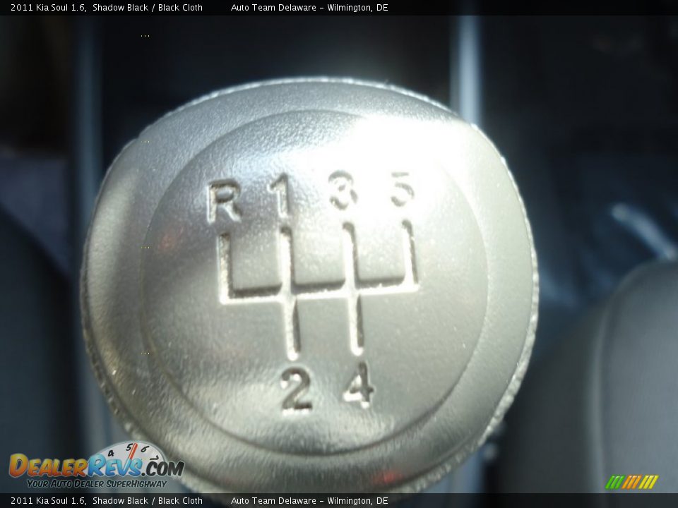 2011 Kia Soul 1.6 Shadow Black / Black Cloth Photo #18