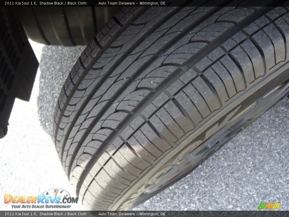 2011 Kia Soul 1.6 Shadow Black / Black Cloth Photo #19