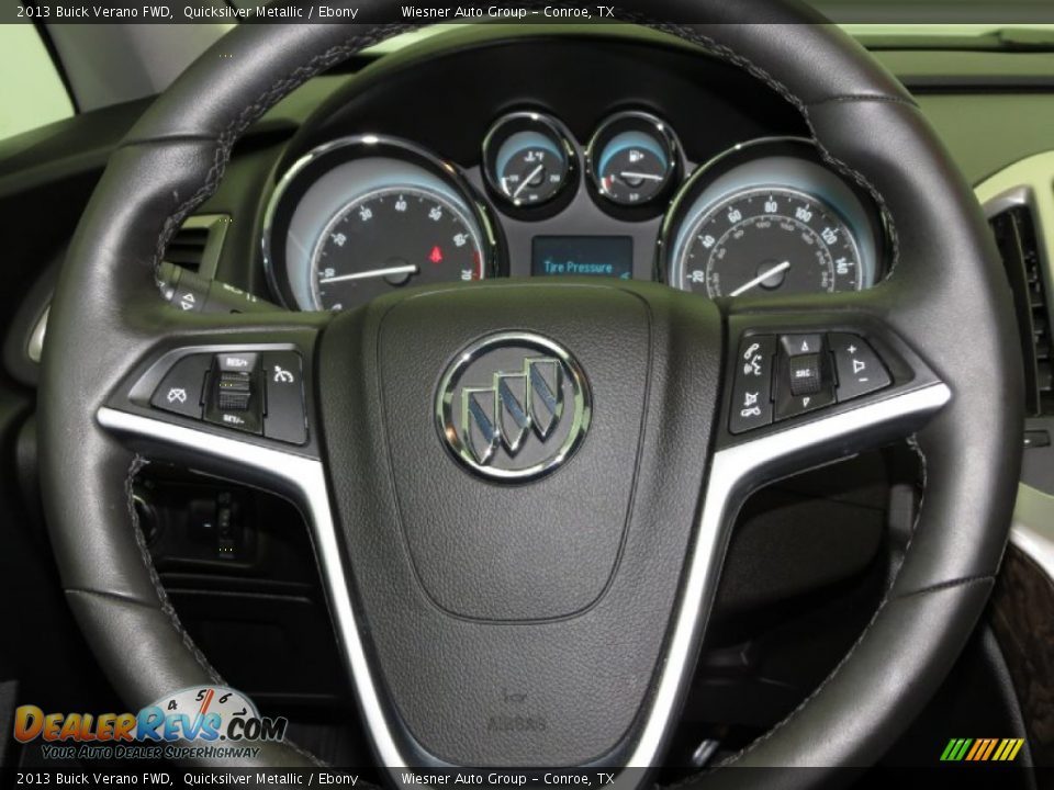 2013 Buick Verano FWD Quicksilver Metallic / Ebony Photo #4