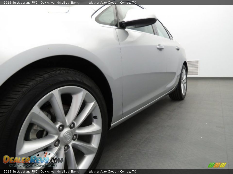 2013 Buick Verano FWD Quicksilver Metallic / Ebony Photo #6