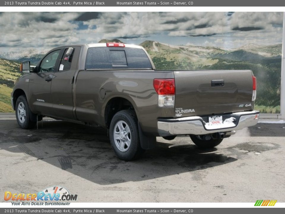 2013 Toyota Tundra Double Cab 4x4 Pyrite Mica / Black Photo #2