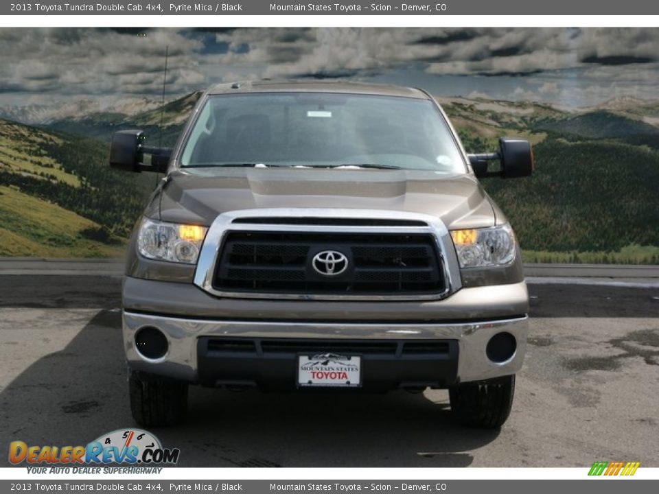 2013 Toyota Tundra Double Cab 4x4 Pyrite Mica / Black Photo #3