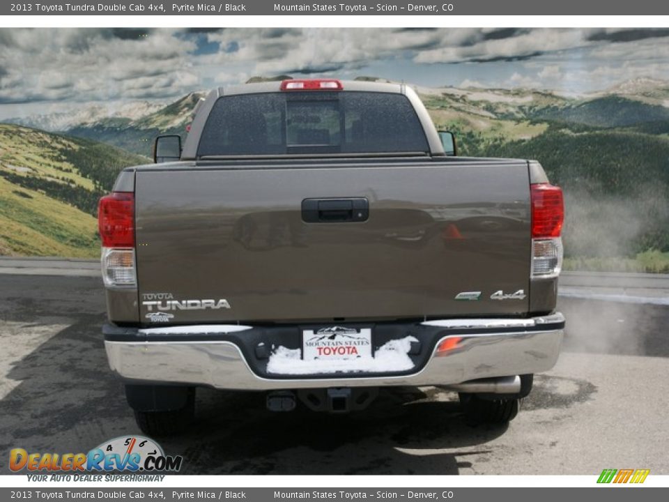 2013 Toyota Tundra Double Cab 4x4 Pyrite Mica / Black Photo #4