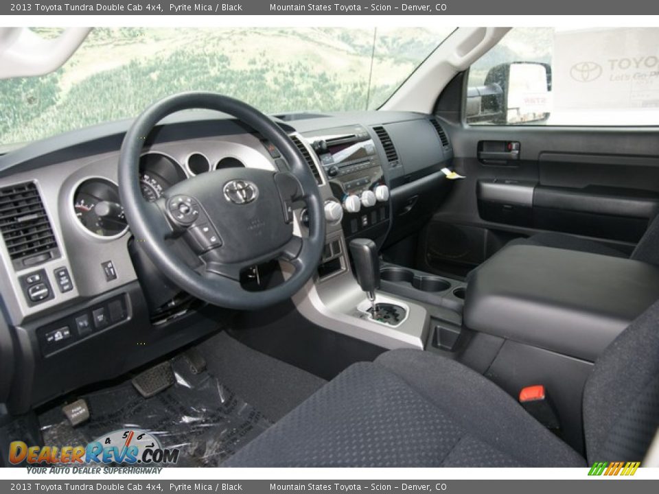 2013 Toyota Tundra Double Cab 4x4 Pyrite Mica / Black Photo #5