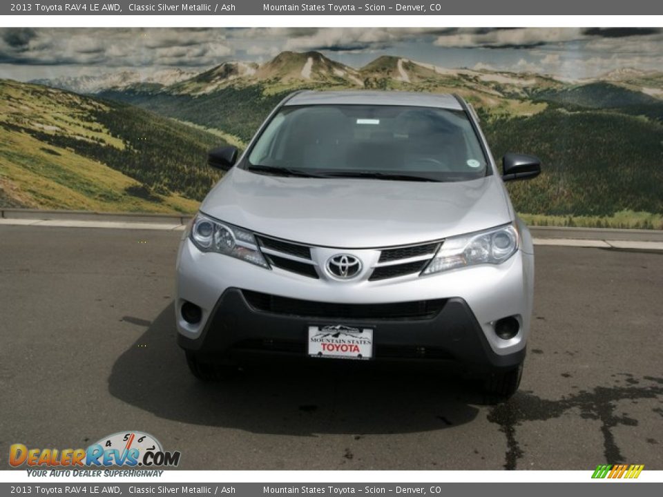 2013 Toyota RAV4 LE AWD Classic Silver Metallic / Ash Photo #3