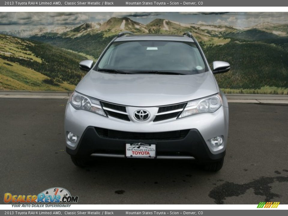 2013 Toyota RAV4 Limited AWD Classic Silver Metallic / Black Photo #3
