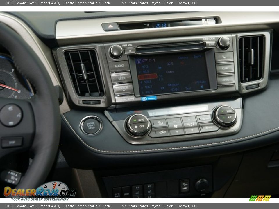 2013 Toyota RAV4 Limited AWD Classic Silver Metallic / Black Photo #6