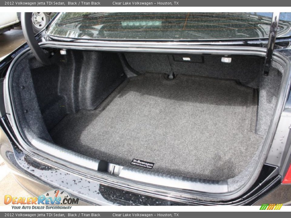 2012 Volkswagen Jetta TDI Sedan Black / Titan Black Photo #30