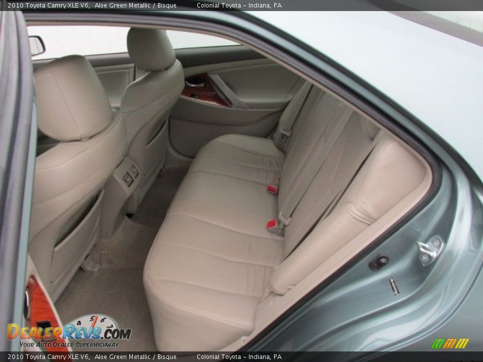 Rear Seat of 2010 Toyota Camry XLE V6 Photo #18