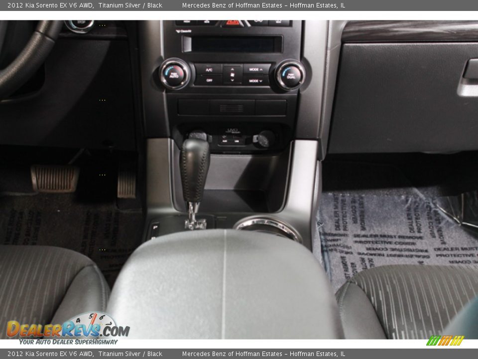 2012 Kia Sorento EX V6 AWD Titanium Silver / Black Photo #11