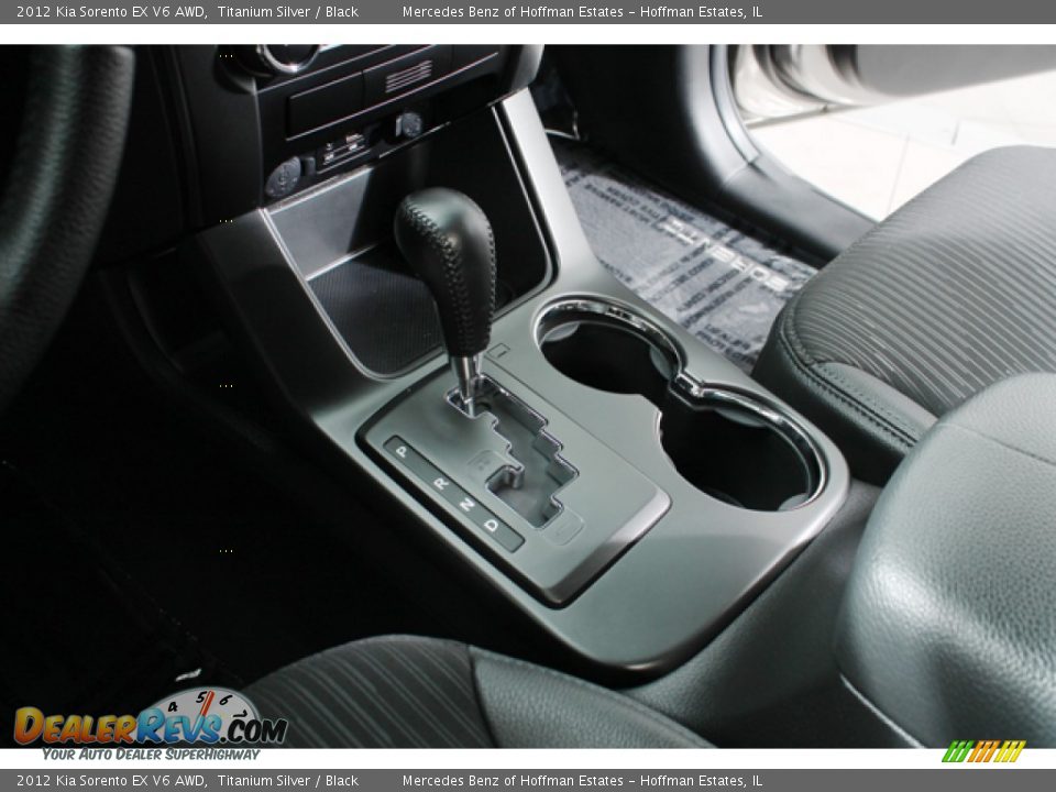 2012 Kia Sorento EX V6 AWD Titanium Silver / Black Photo #12