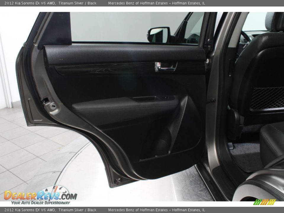 2012 Kia Sorento EX V6 AWD Titanium Silver / Black Photo #15