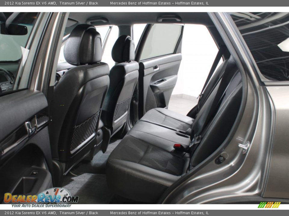 2012 Kia Sorento EX V6 AWD Titanium Silver / Black Photo #19