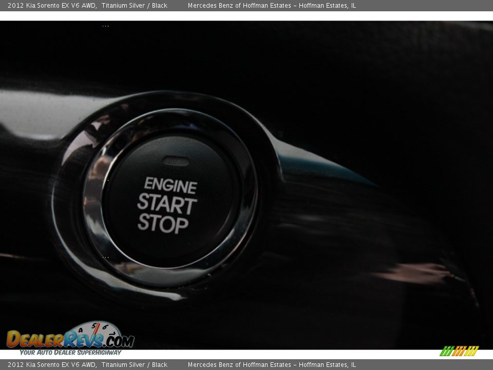 2012 Kia Sorento EX V6 AWD Titanium Silver / Black Photo #22