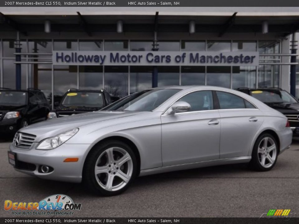 2007 Mercedes-Benz CLS 550 Iridium Silver Metallic / Black Photo #1