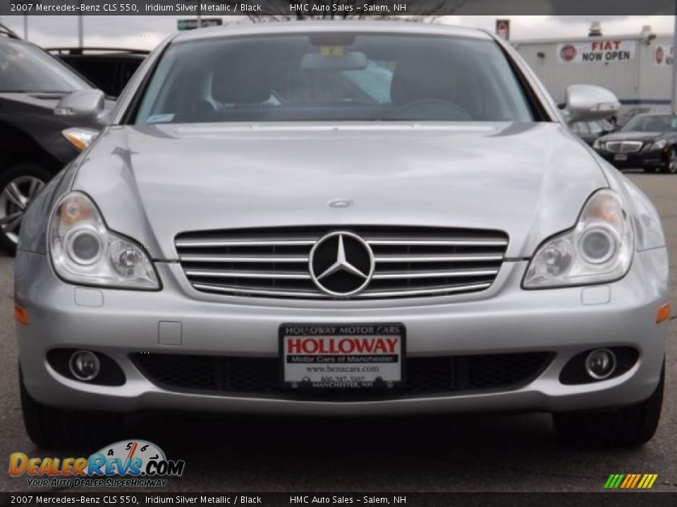 2007 Mercedes-Benz CLS 550 Iridium Silver Metallic / Black Photo #2