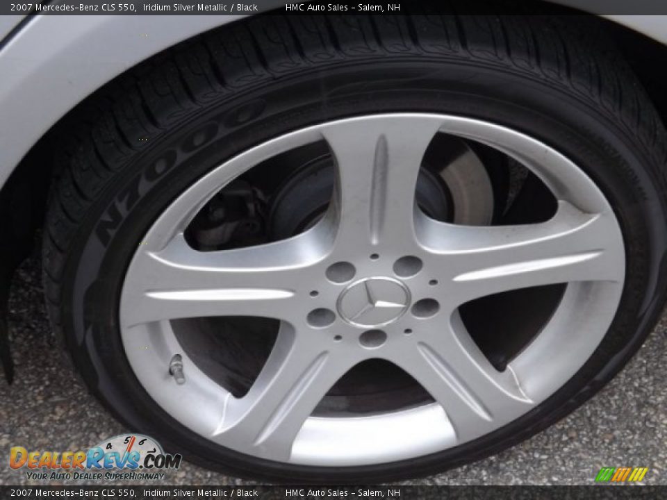 2007 Mercedes-Benz CLS 550 Iridium Silver Metallic / Black Photo #5