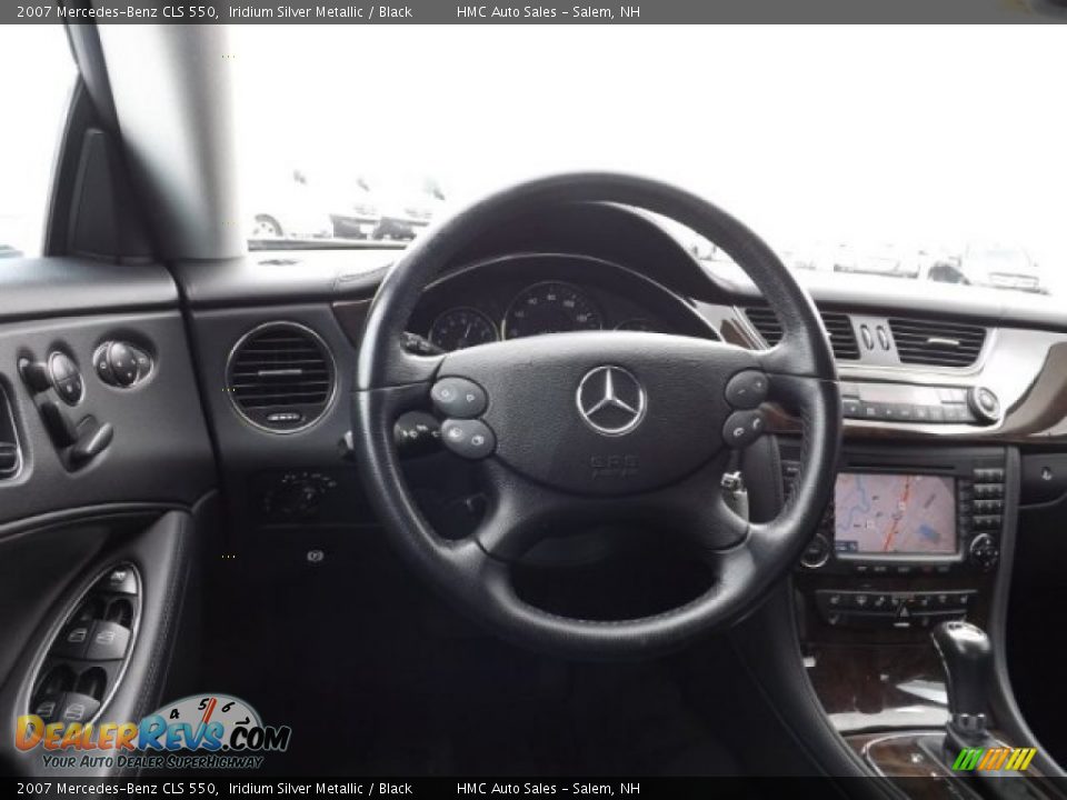 2007 Mercedes-Benz CLS 550 Iridium Silver Metallic / Black Photo #7