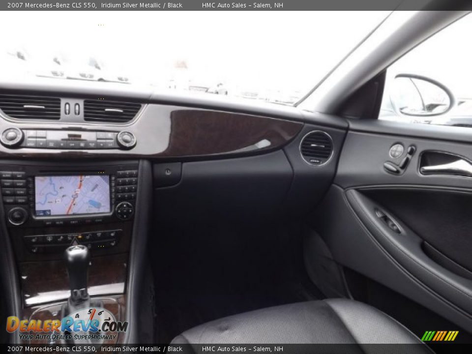 2007 Mercedes-Benz CLS 550 Iridium Silver Metallic / Black Photo #8