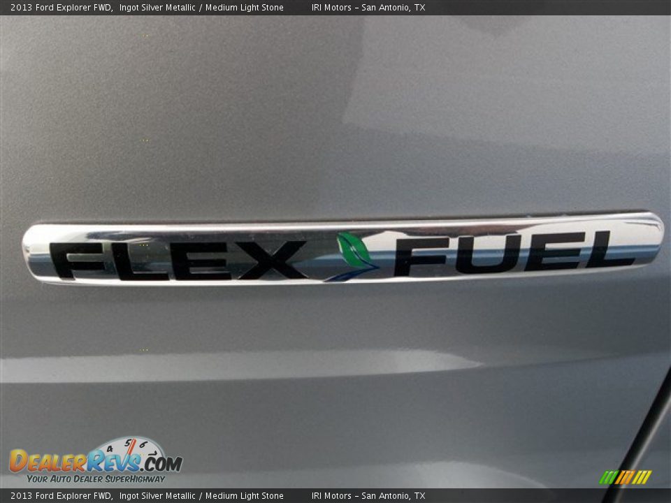 2013 Ford Explorer FWD Ingot Silver Metallic / Medium Light Stone Photo #5