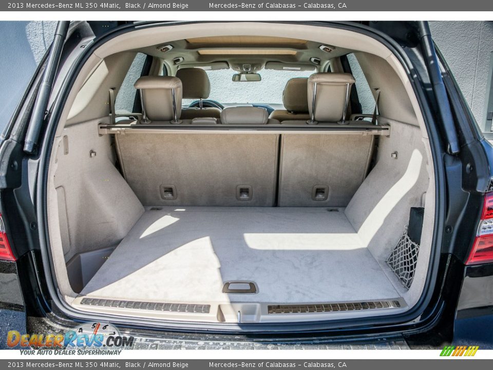 2013 Mercedes-Benz ML 350 4Matic Black / Almond Beige Photo #4