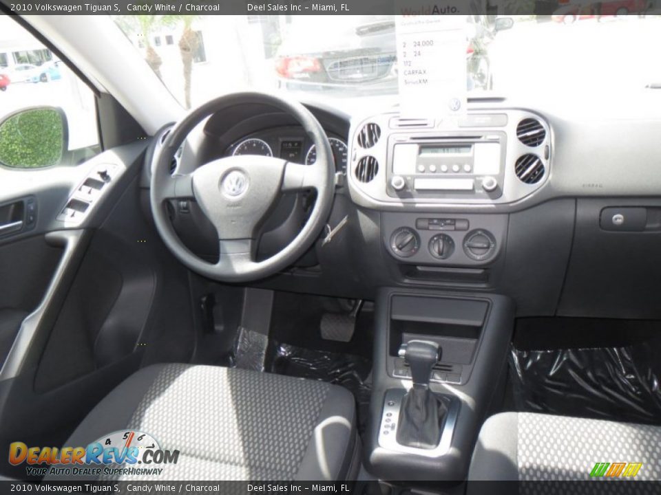 Dashboard of 2010 Volkswagen Tiguan S Photo #12