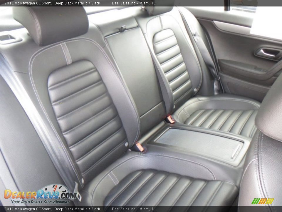 2011 Volkswagen CC Sport Deep Black Metallic / Black Photo #11