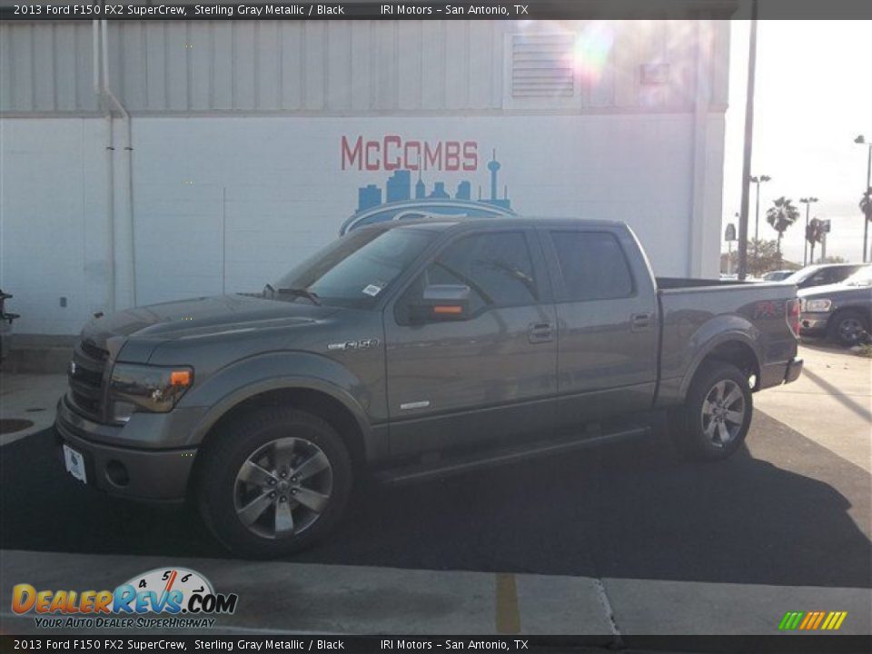 2013 Ford F150 FX2 SuperCrew Sterling Gray Metallic / Black Photo #2