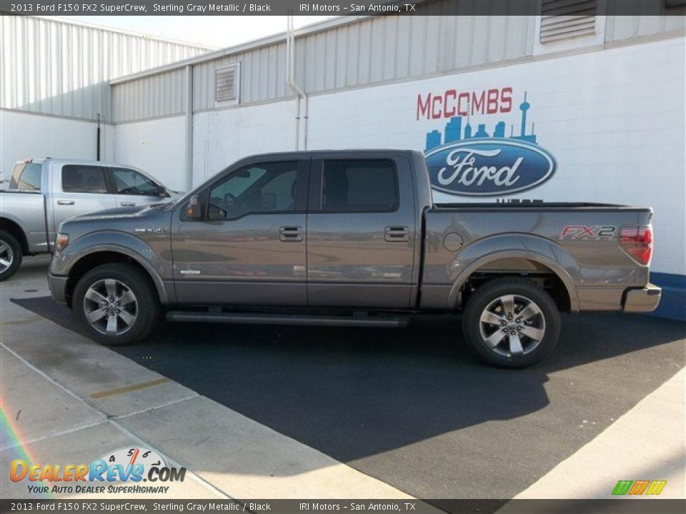 2013 Ford F150 FX2 SuperCrew Sterling Gray Metallic / Black Photo #3