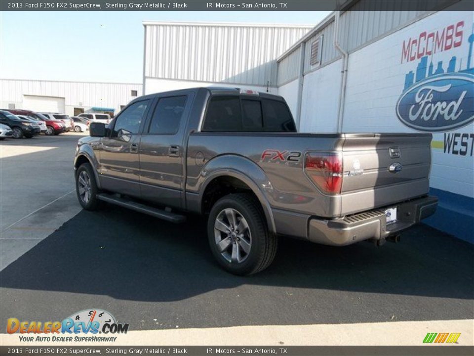 2013 Ford F150 FX2 SuperCrew Sterling Gray Metallic / Black Photo #4