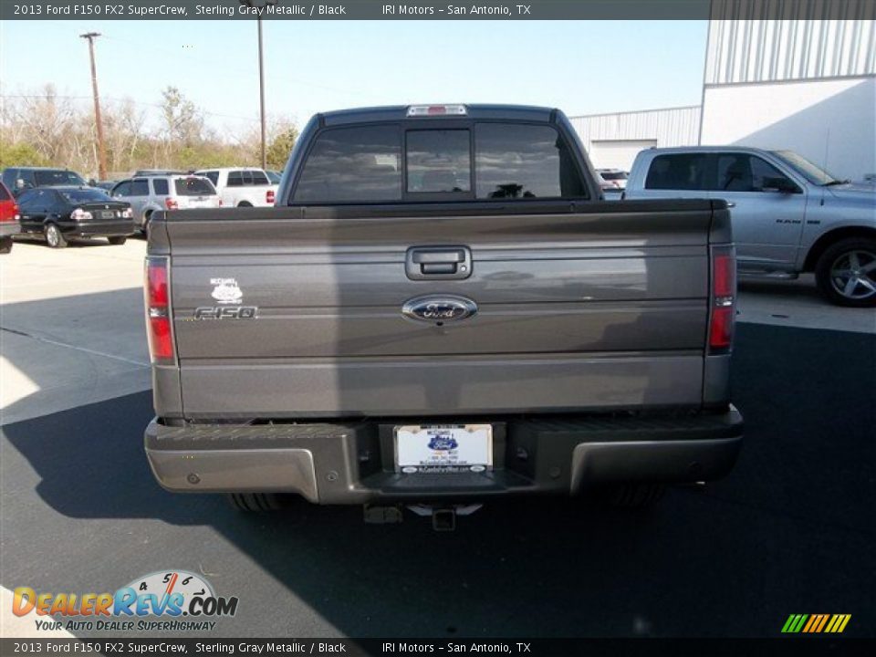 2013 Ford F150 FX2 SuperCrew Sterling Gray Metallic / Black Photo #5