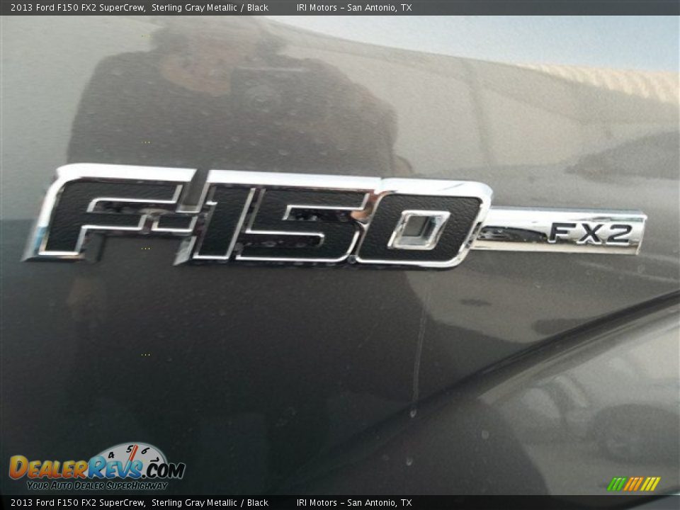 2013 Ford F150 FX2 SuperCrew Sterling Gray Metallic / Black Photo #12