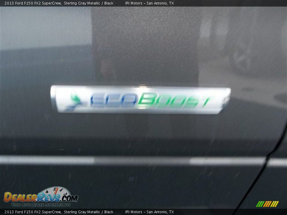 2013 Ford F150 FX2 SuperCrew Sterling Gray Metallic / Black Photo #13