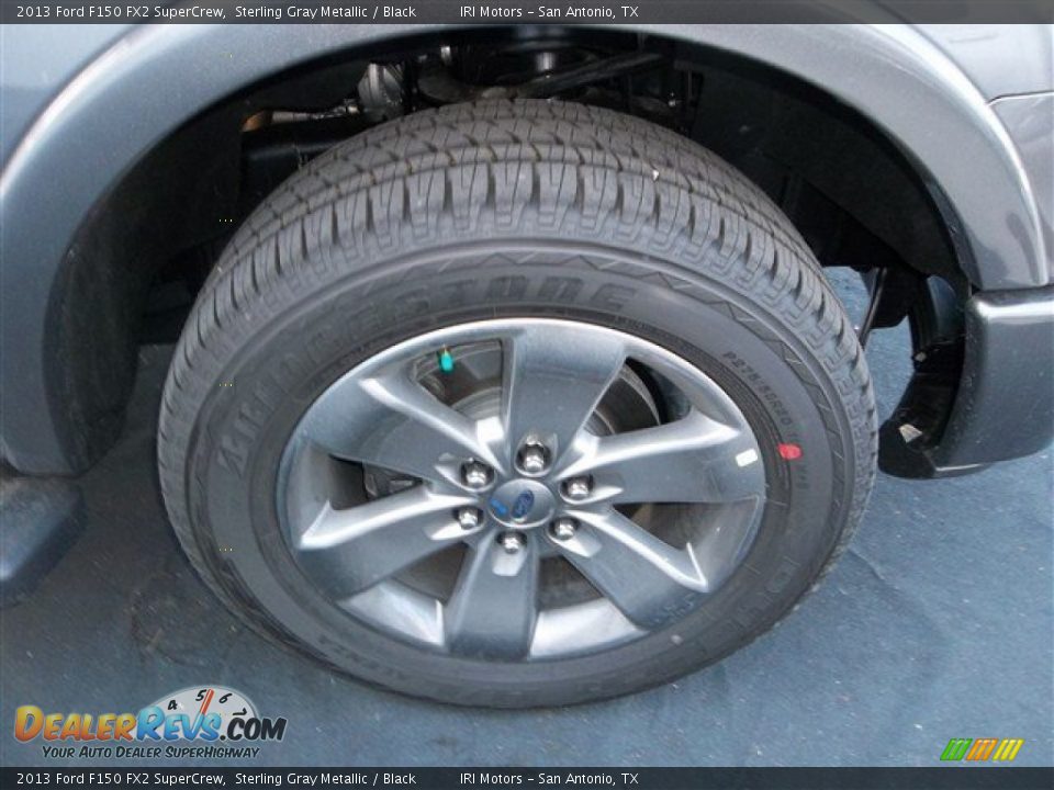 2013 Ford F150 FX2 SuperCrew Sterling Gray Metallic / Black Photo #14