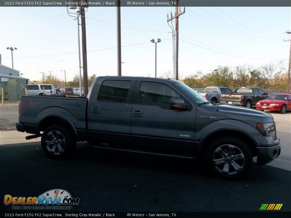 2013 Ford F150 FX2 SuperCrew Sterling Gray Metallic / Black Photo #16