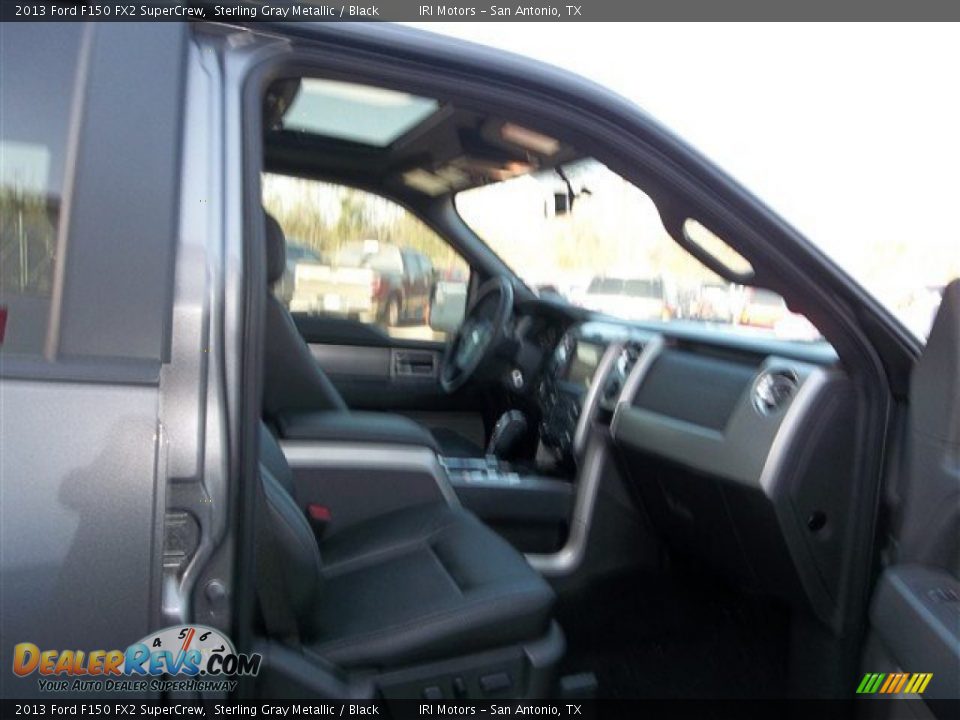 2013 Ford F150 FX2 SuperCrew Sterling Gray Metallic / Black Photo #18