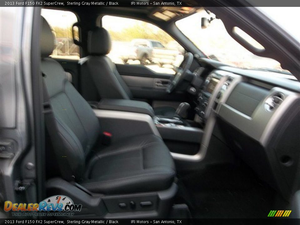 2013 Ford F150 FX2 SuperCrew Sterling Gray Metallic / Black Photo #19