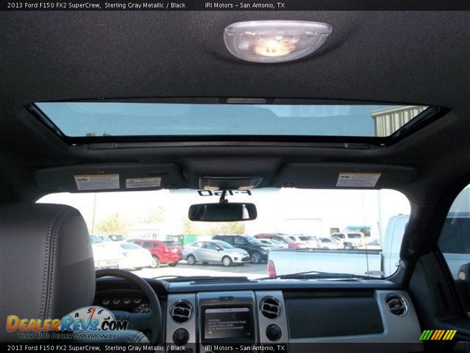 2013 Ford F150 FX2 SuperCrew Sterling Gray Metallic / Black Photo #23