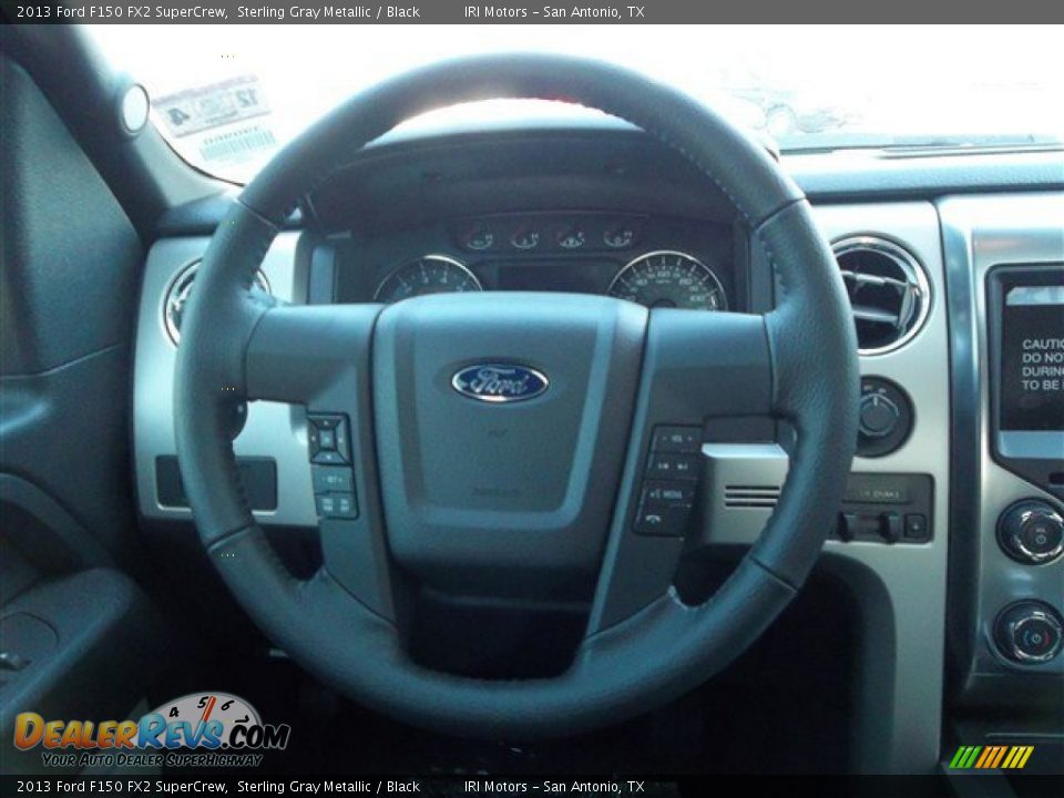 2013 Ford F150 FX2 SuperCrew Sterling Gray Metallic / Black Photo #25