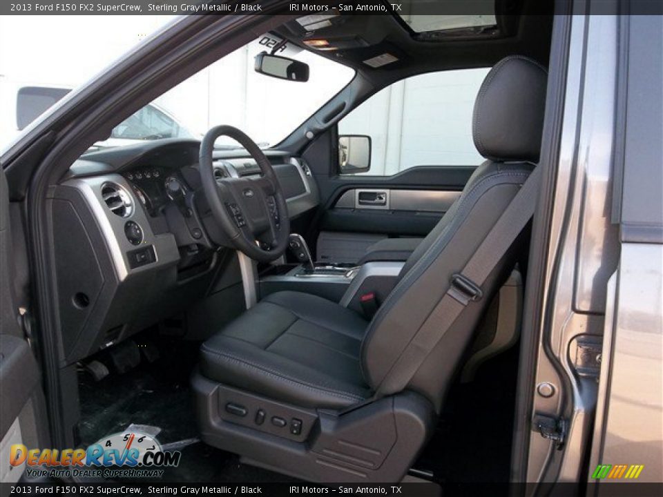 2013 Ford F150 FX2 SuperCrew Sterling Gray Metallic / Black Photo #27
