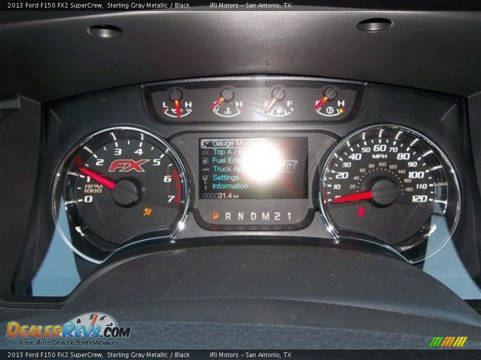 2013 Ford F150 FX2 SuperCrew Sterling Gray Metallic / Black Photo #29