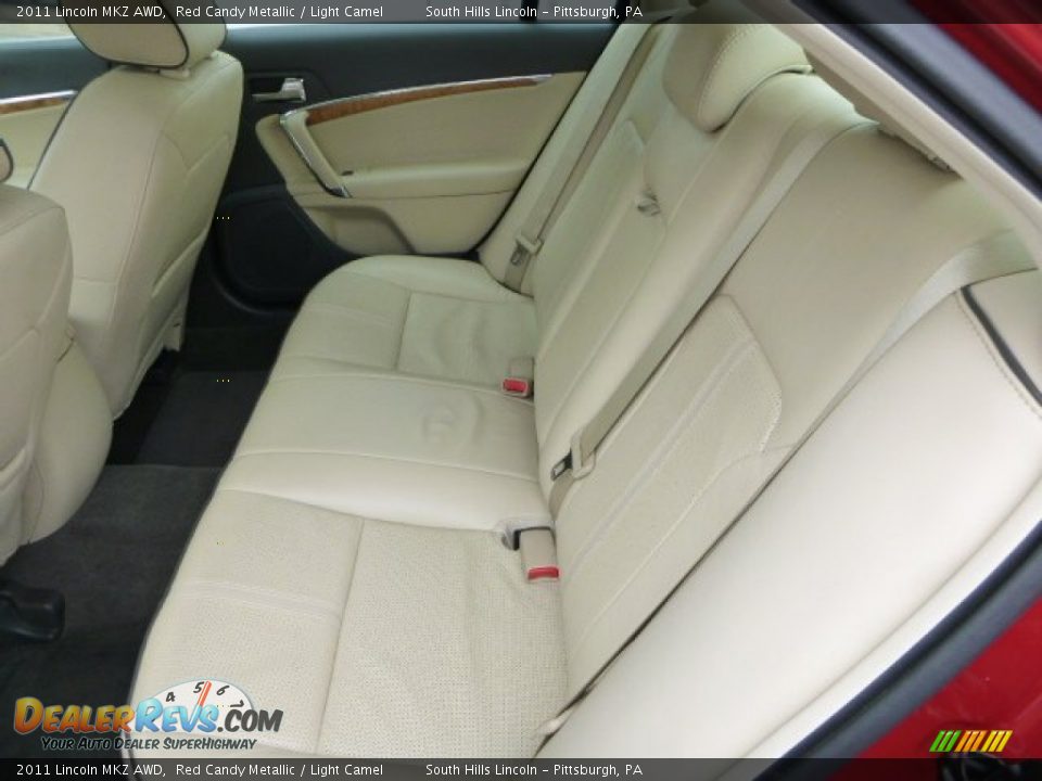 Rear Seat of 2011 Lincoln MKZ AWD Photo #16