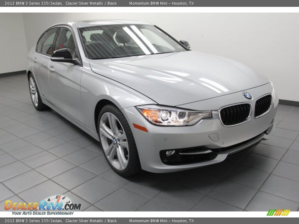 Front 3/4 View of 2013 BMW 3 Series 335i Sedan Photo #1