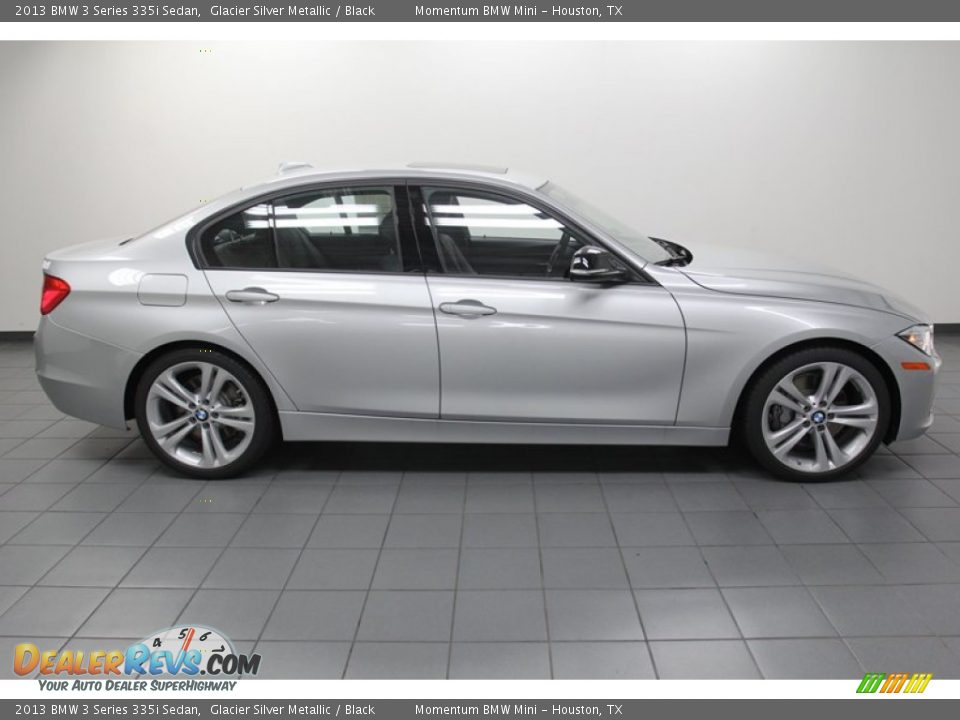 Glacier Silver Metallic 2013 BMW 3 Series 335i Sedan Photo #2