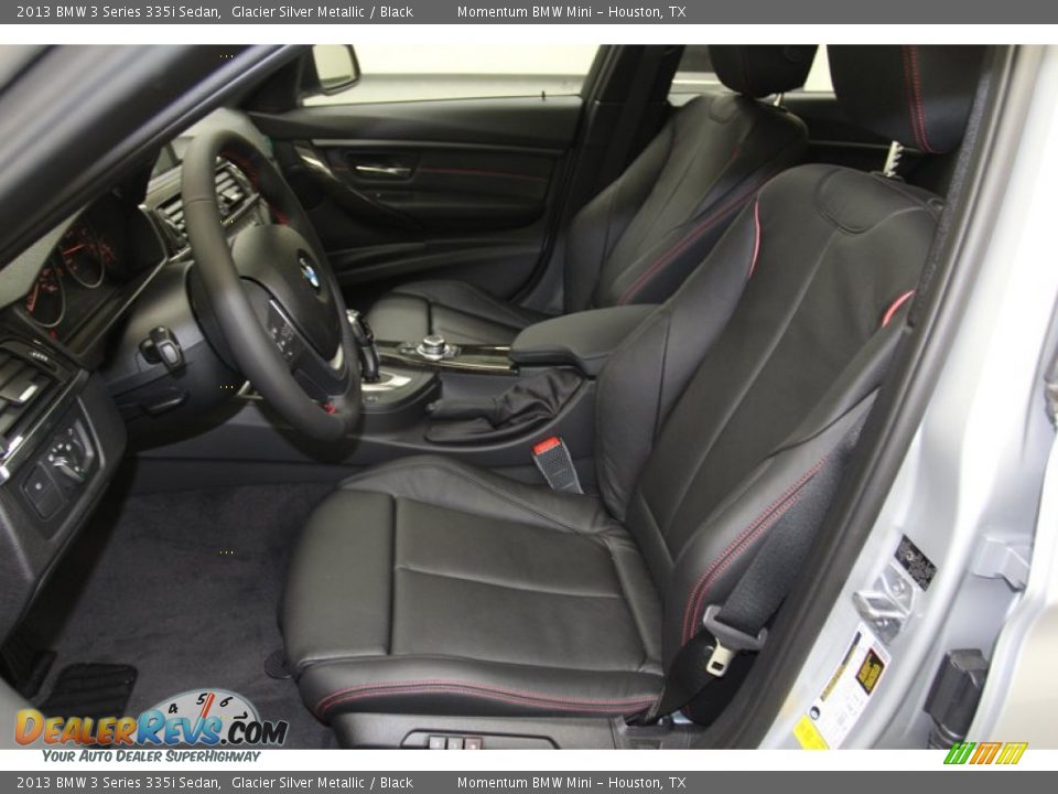 Front Seat of 2013 BMW 3 Series 335i Sedan Photo #3